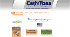 Desktop Screenshot of cutandtoss.com