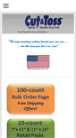 Mobile Screenshot of cutandtoss.com